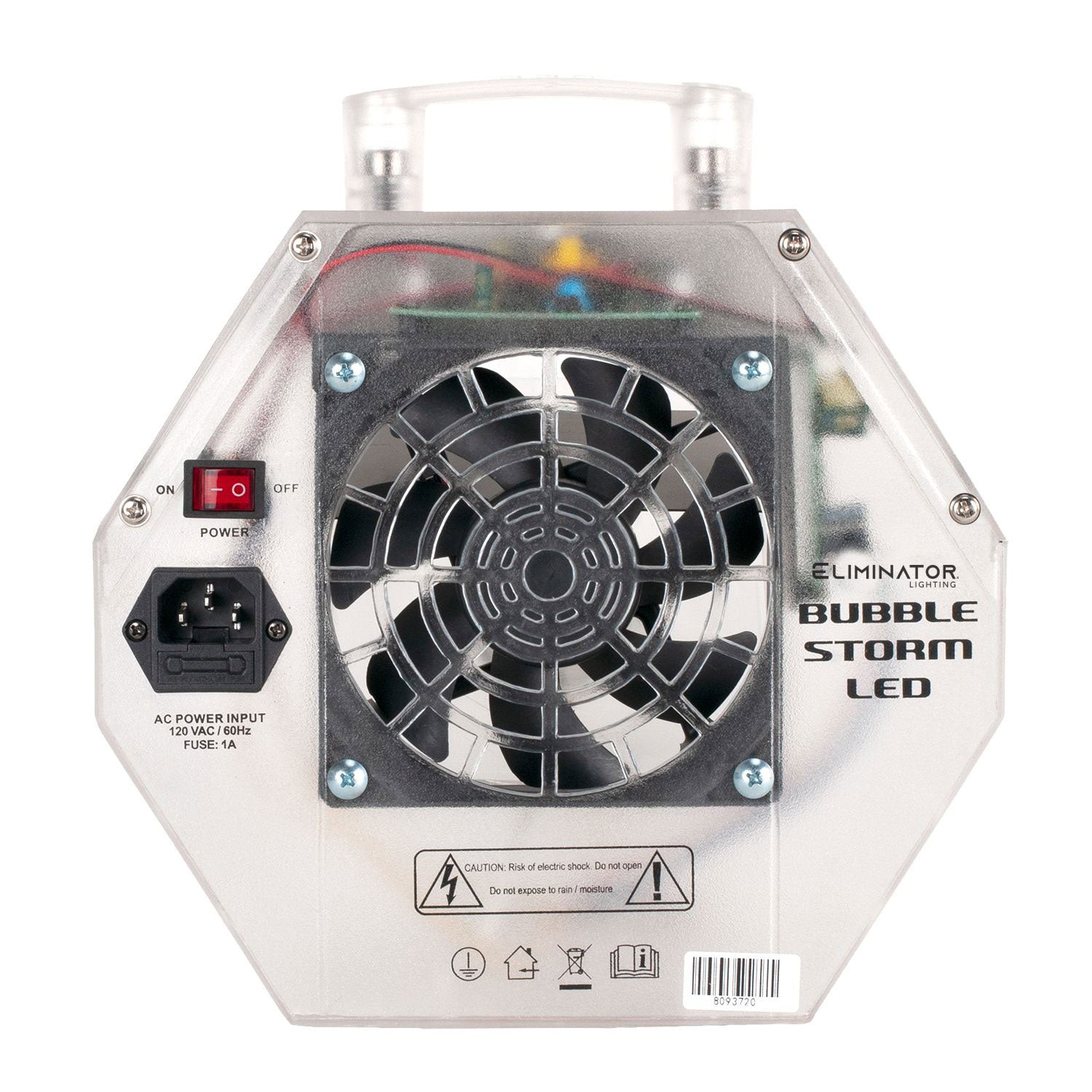 Eliminator Lighting Bubble Storm LED Portable DJ Bubble Machine w/ 1 Gal Fluid