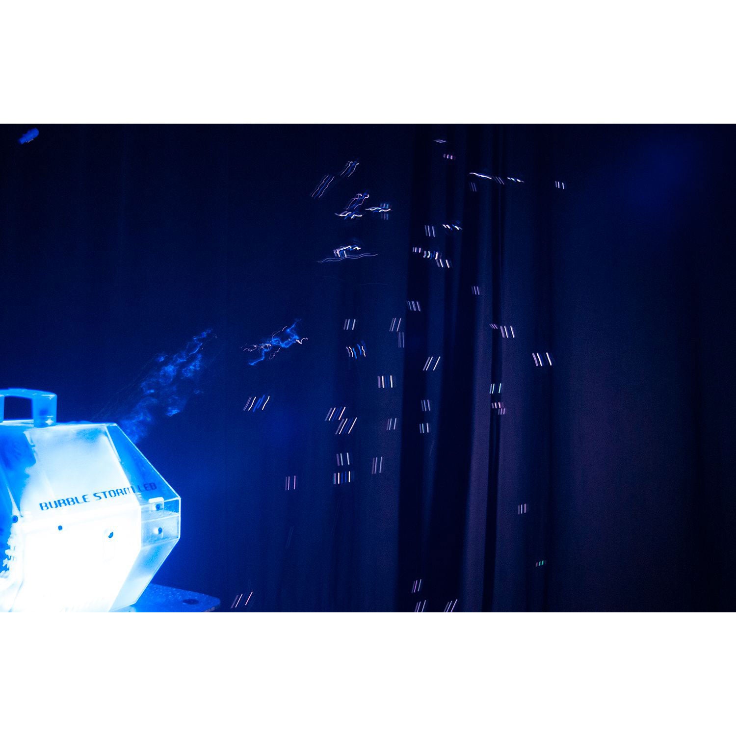 Eliminator Lighting Bubble Storm LED Portable DJ Bubble Machine w/ 1 Gal Fluid