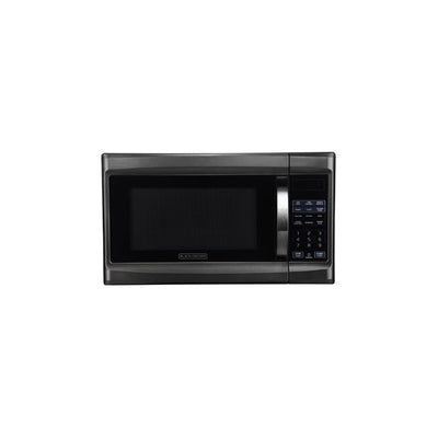 Black and Decker 1100 Watt 1.3 Cubic Feet Microwave Oven (Open Box)