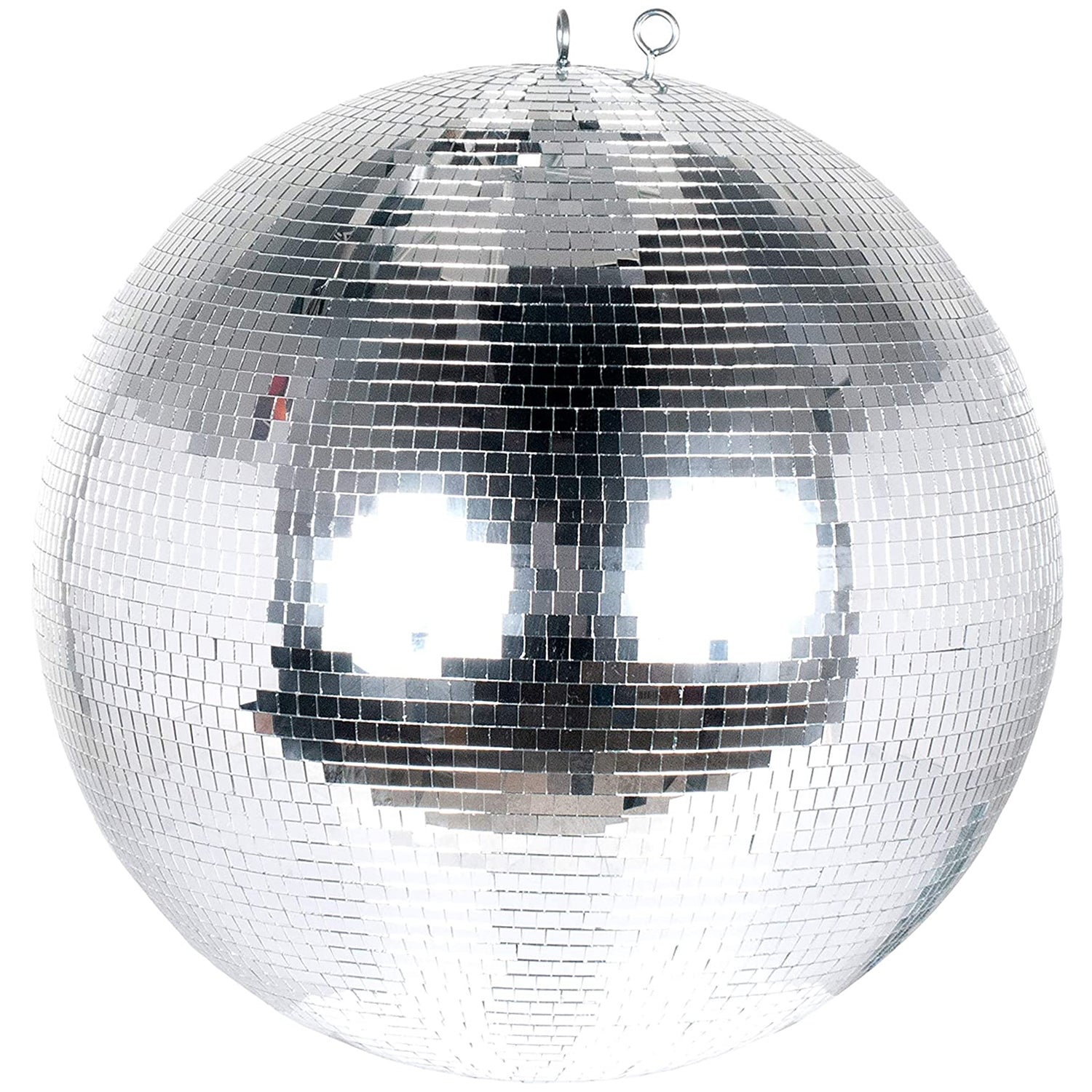 Eliminator Lighting EM16 Hanging Mirror Disco Ball for Parties, 16 Inch Diameter (For Parts)