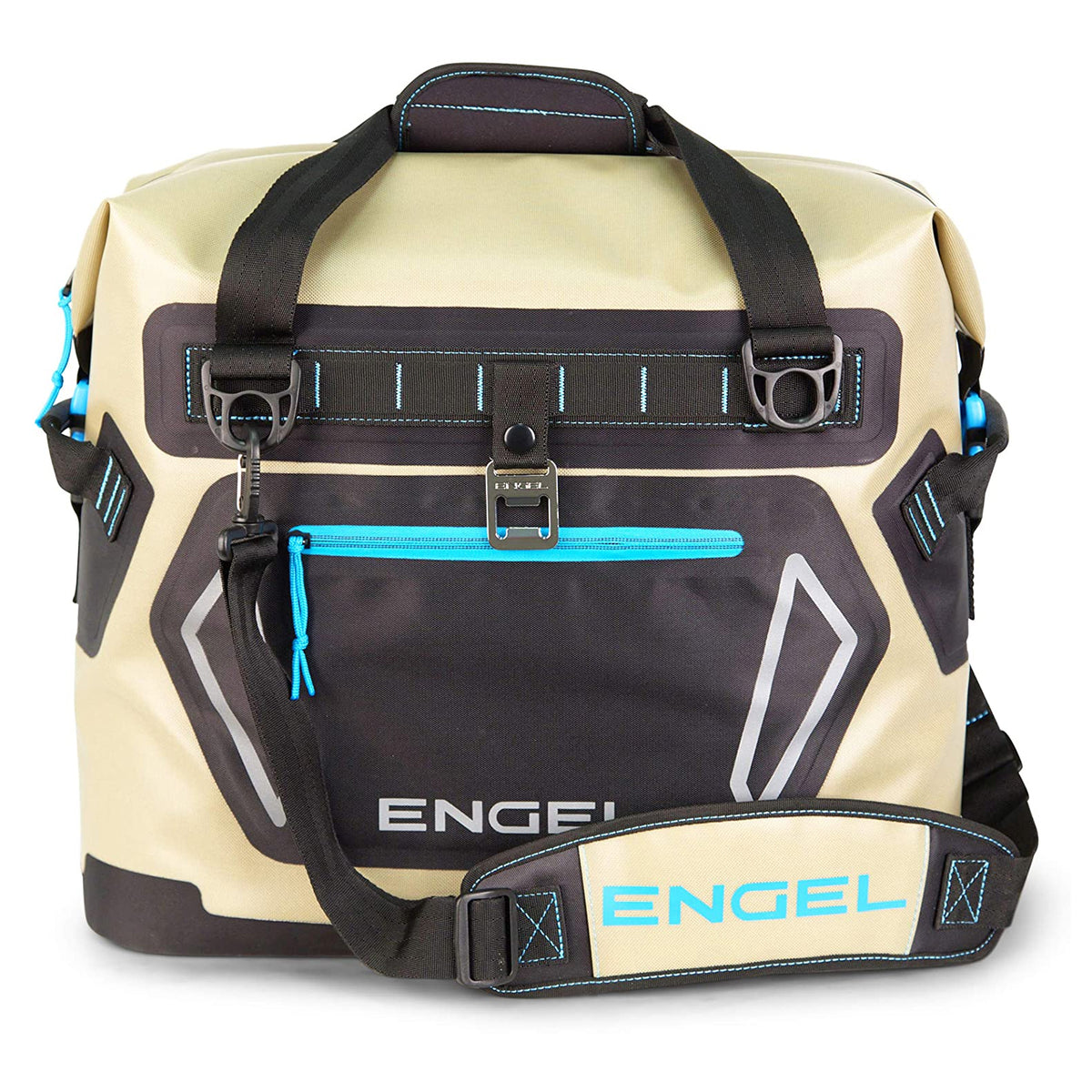 Engel Waterproof Soft-Sided Cooler Bag with Adjustable Strap, Blue (For Parts)