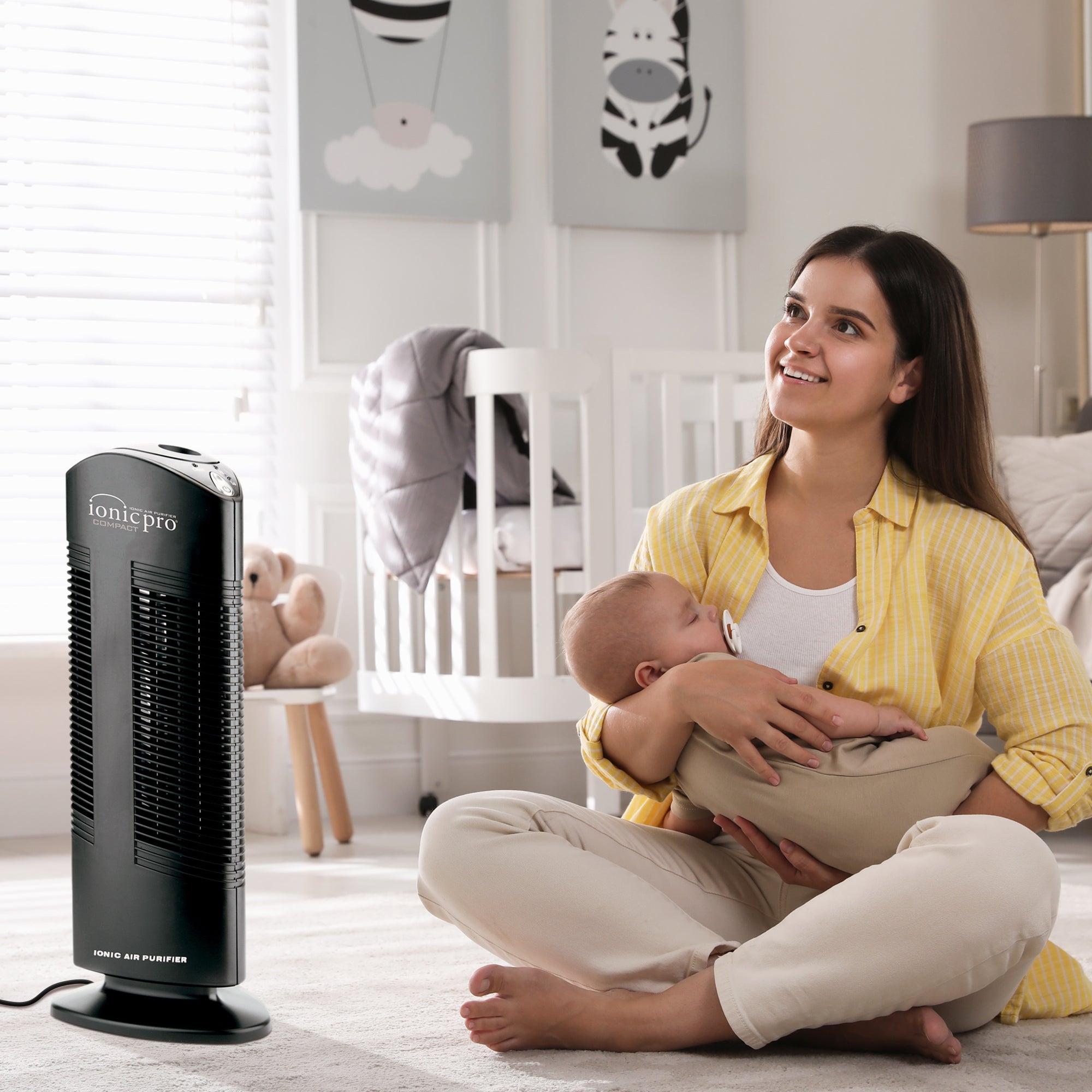 ENVION CA200 Ionic Pro Medium Room Silent Compact Tower Air Purifier (For Parts) - VMInnovations