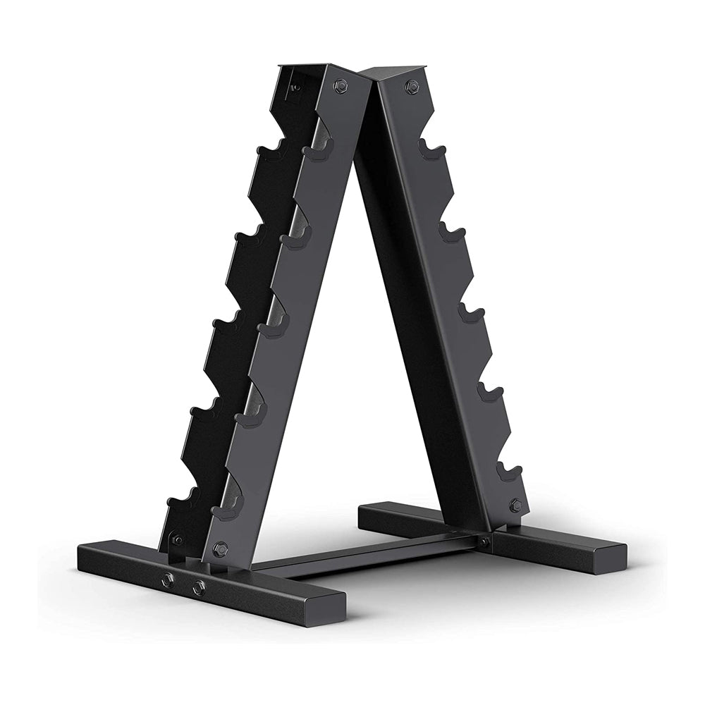 Epic Fitness Heavy Duty 5 Tier A Frame Dumbbell Weight Rack - Stand Only (Used) - VMInnovations