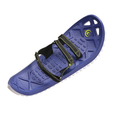 Crescent Moon Eva Foam Deck Recreational Running Snowshoes for Adults, Blue