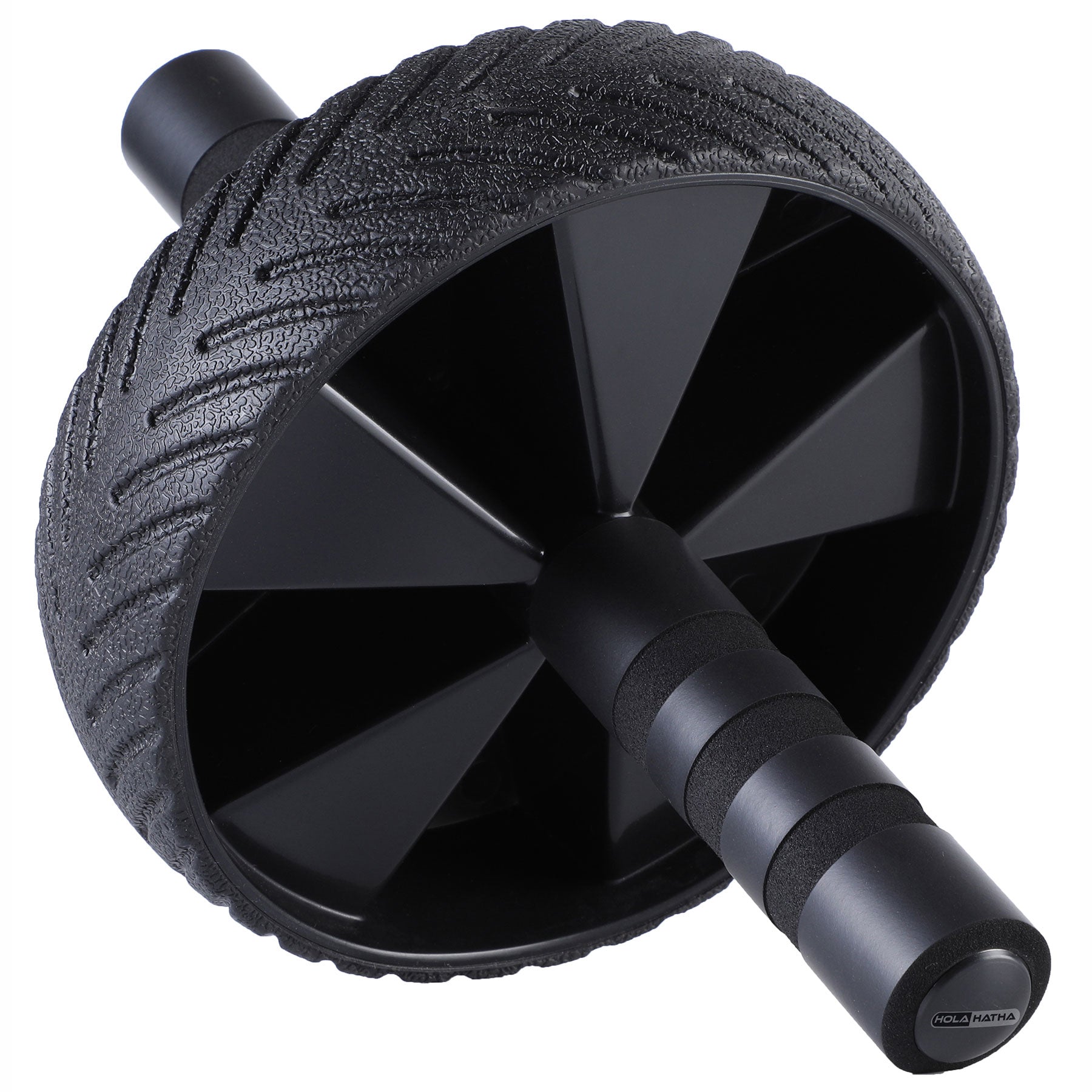 HolaHatha Fitness Abdominal Core Toner Single Ab Roller Wheel (Open Box) - VMInnovations