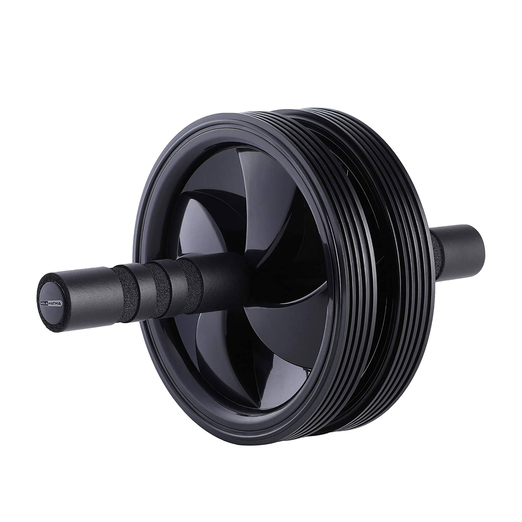 HolaHatha Exercise Fitness Ab Core Toner Workout Double Ab Roller Wheel (Used) - VMInnovations