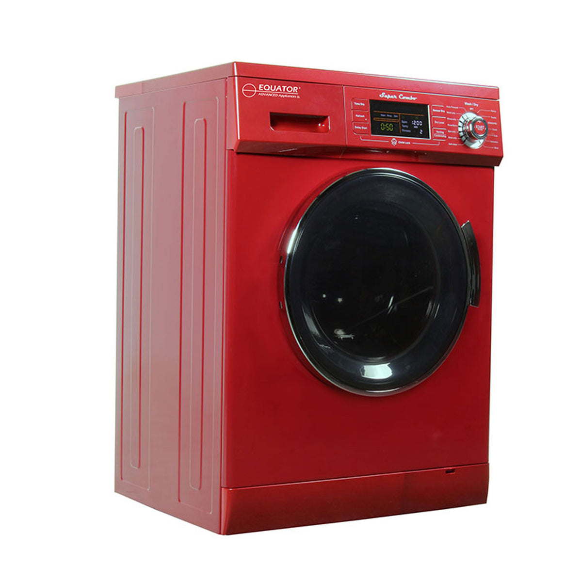 Equator Combination Ventless Home Washer Dryer Unit, Merlot Red (For Parts)