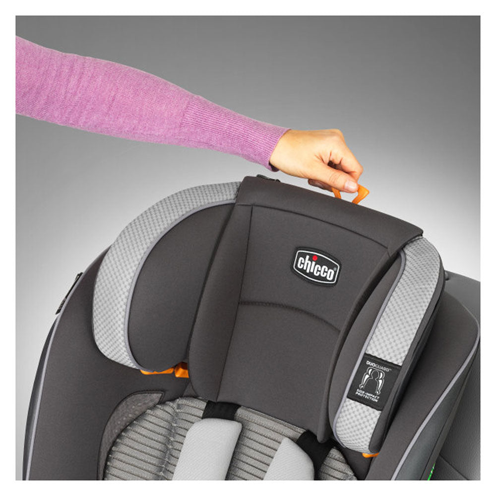 Chicco Q Collection MyFit Zip Air Car Seat with Harness Plus Booster Seat, Black - VMInnovations