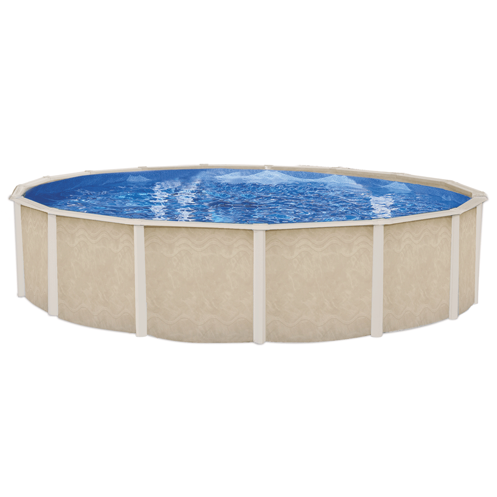 Fiesta Key 24 Foot Steel Frame Above-Ground Pool, Makers of Doughboy (Open Box)