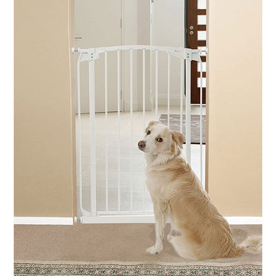 Dreambaby F190W Chelsea Extra Tall 28 to 32" Auto Close Baby Safety Gate, White