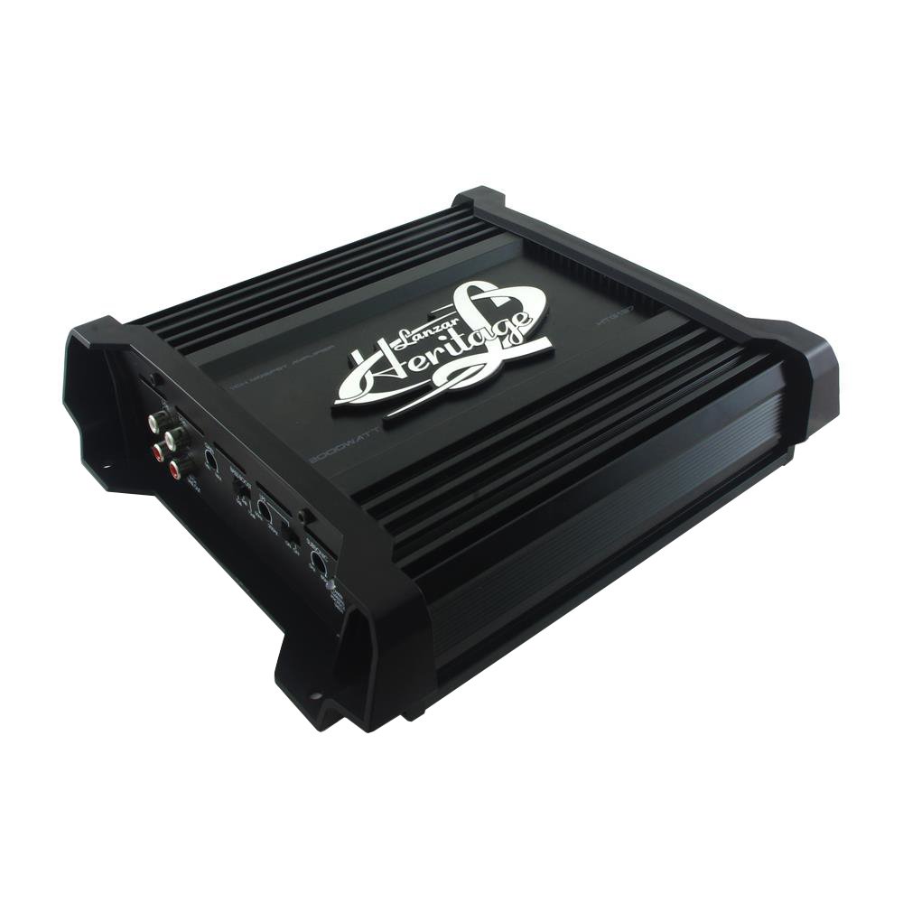 Lanzar Heritage Series HTG137 2000 Watt Monoblock Car Audio Amplifier (2 Pack)