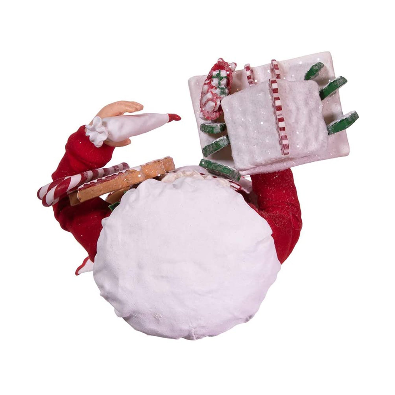 Kurt Adler 10.5" Fabriche Gingerbread Chef Santa Christmas Figurine (Open Box)