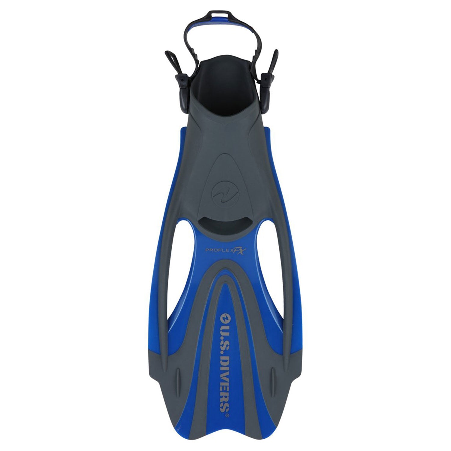 U.S. Divers Dual Composite Enclosed Heel Soft Foot Pocket Diving Fins (Open Box)