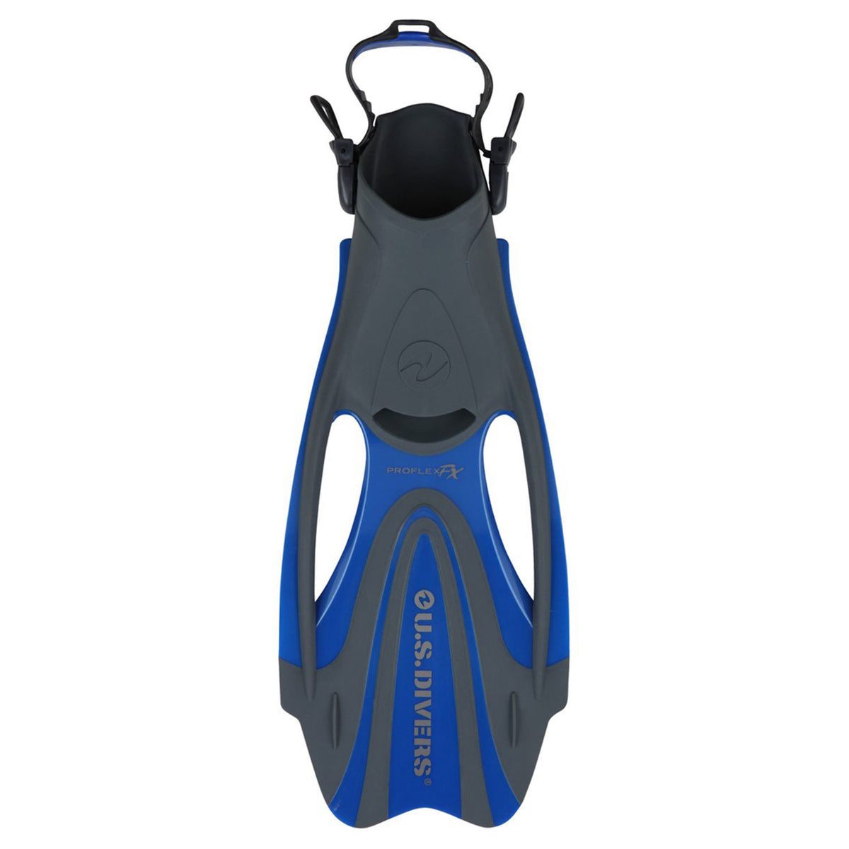 U.S. Divers Dual Composite Enclosed Heel Soft Foot Pocket Diving Fins (Open Box)