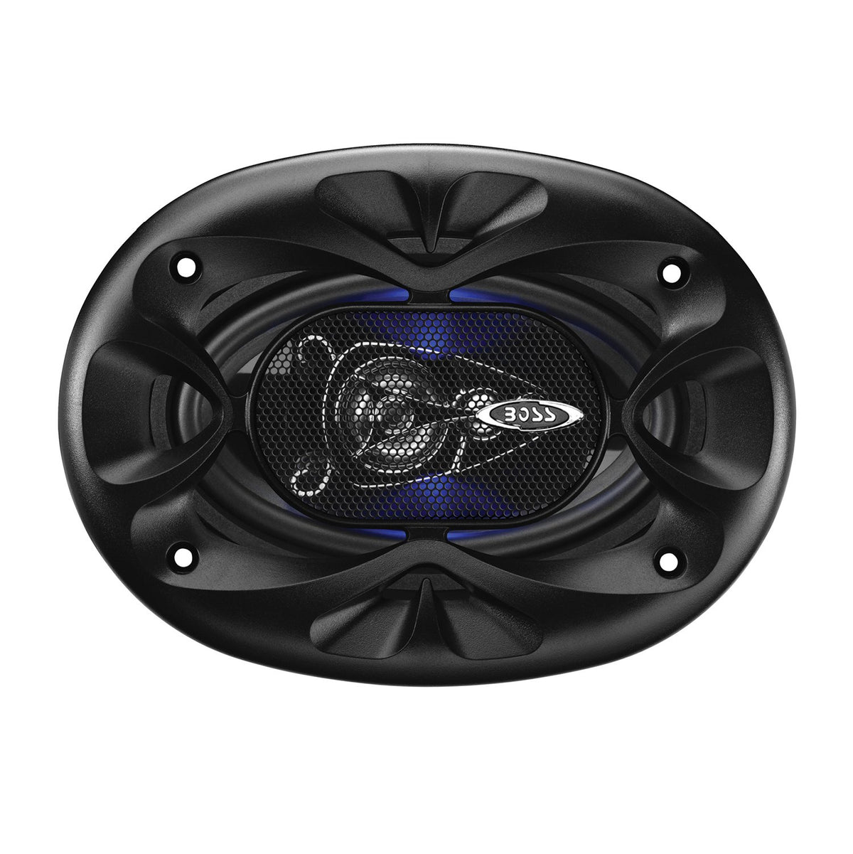 Boss 4 x 6" 4 Way 250W Full Range Speakers 6.5" 2-Way Coaxial Speakers (Pair) - VMInnovations