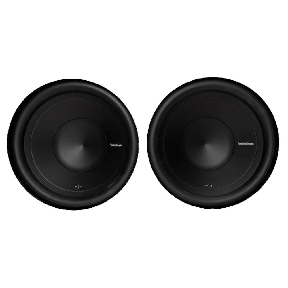 Rockford Fosgate 1000W Punch Dual P1 10 Inch Loaded Subwoofer Enclosure P1-2X10