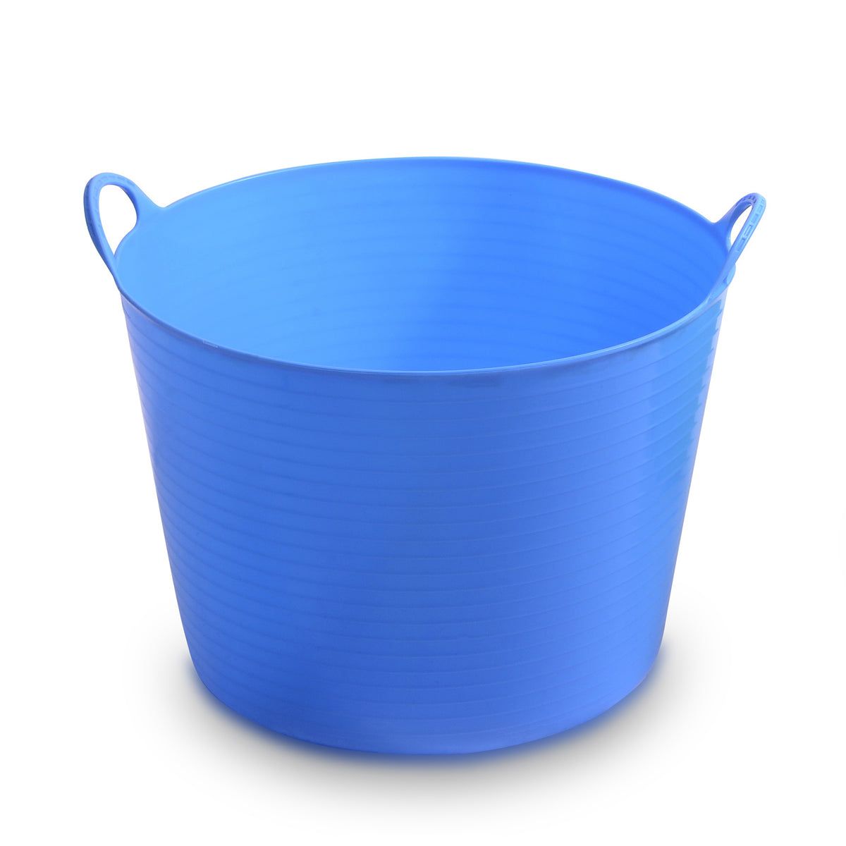 Ezy Storage Flexi 27 Qt Round Plastic Flexible Multi Use Storage Tub