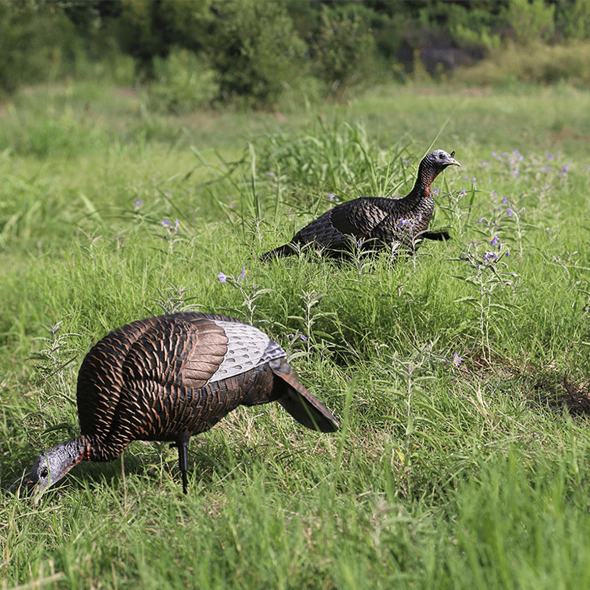 Flextone Thunder Chick Feeder Portable Hen Decoy For Turkey Hunting (Open Box)