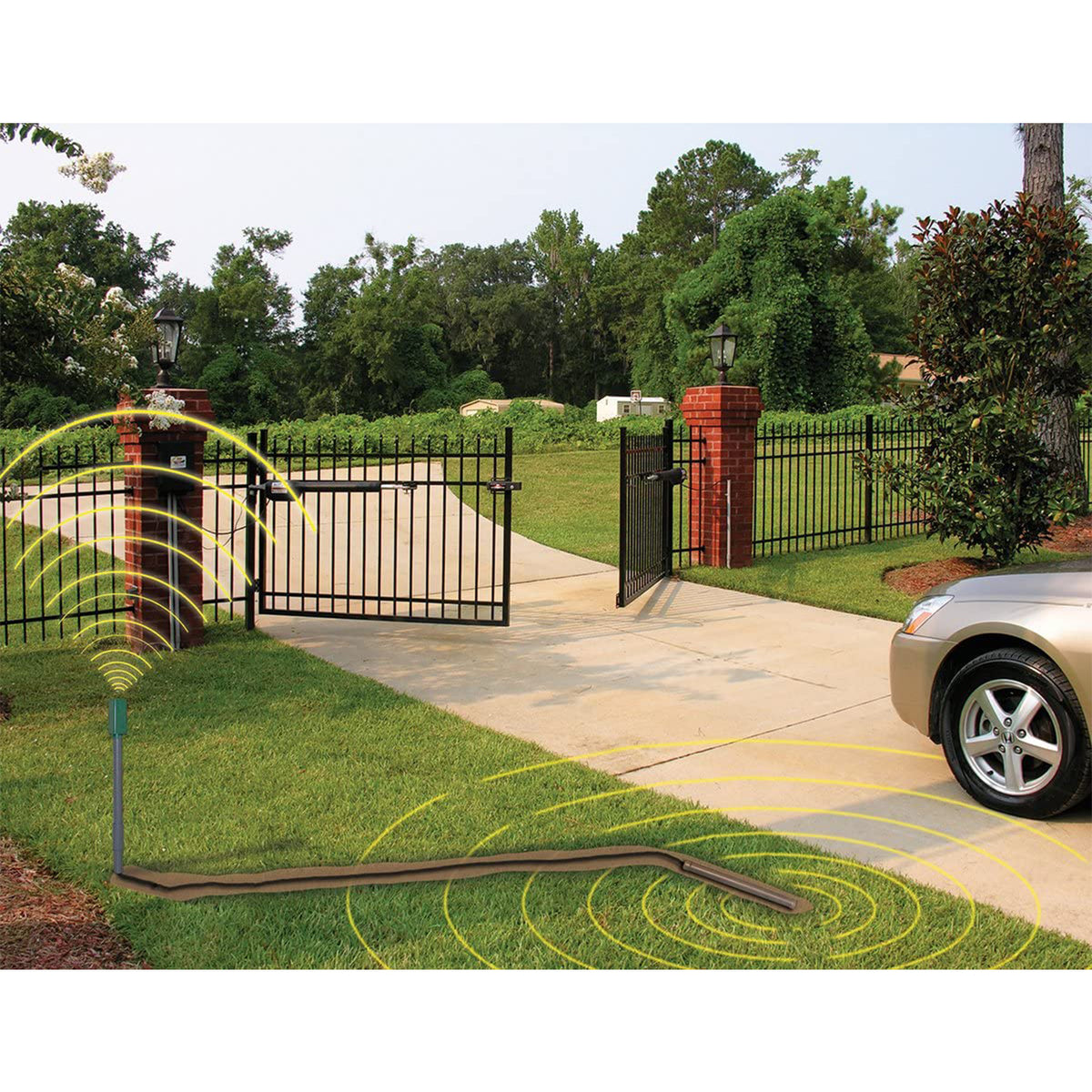 Mighty Mule FM130 Wireless Vehicle Sensor, 12ft Magnetic Field (Open Box)