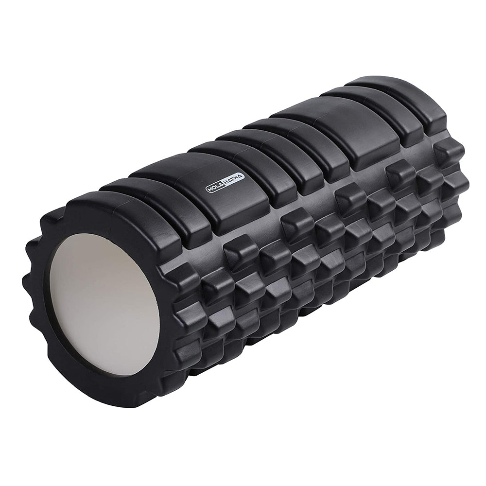 HolaHatha High Density Hollow EVA Foam Roller for Muscle Massage Recovery - VMInnovations