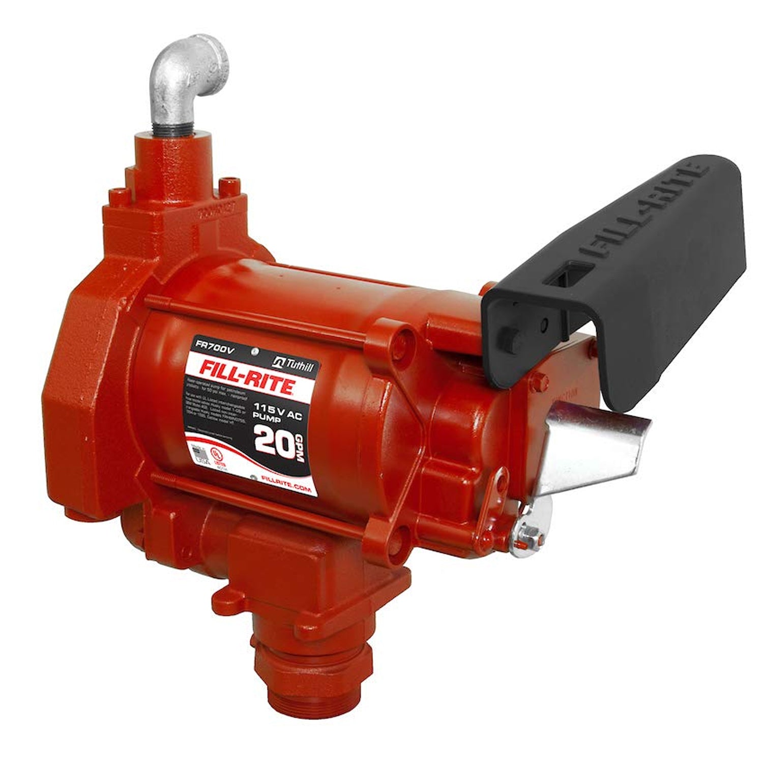FillRite 115 V 0.33 HP 20 GPM AC Fuel Transfer Pump Automatic Nozzle (Open Box)