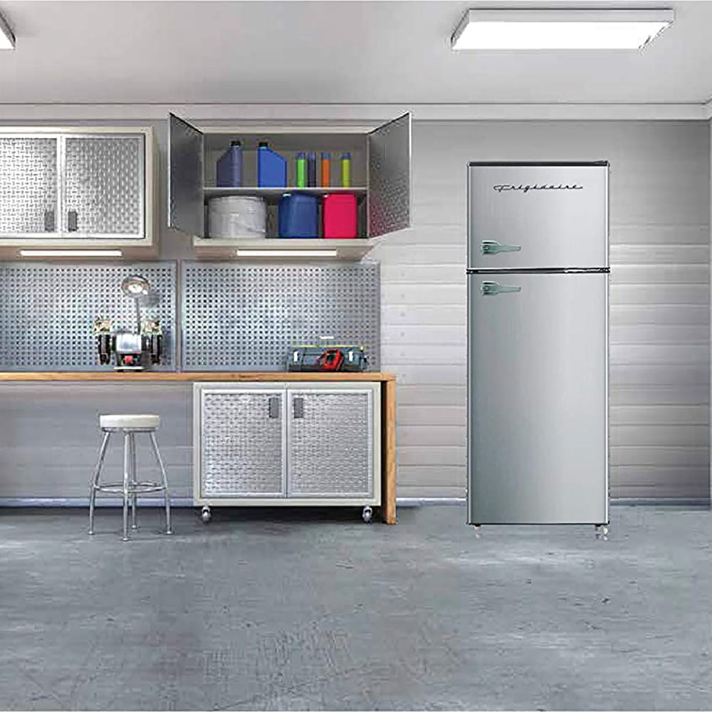 Frigidaire 7.2 Cu. Ft. Stainless Steel Apartment Size Refrigerator (Damaged)