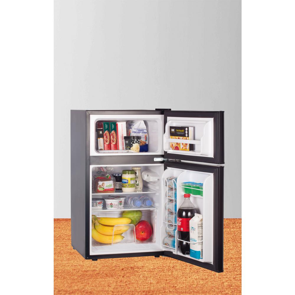 Frigidaire 3.2 Cu. Ft. Freezer Mini Fridge Home Refrigerator, Black (For Parts)