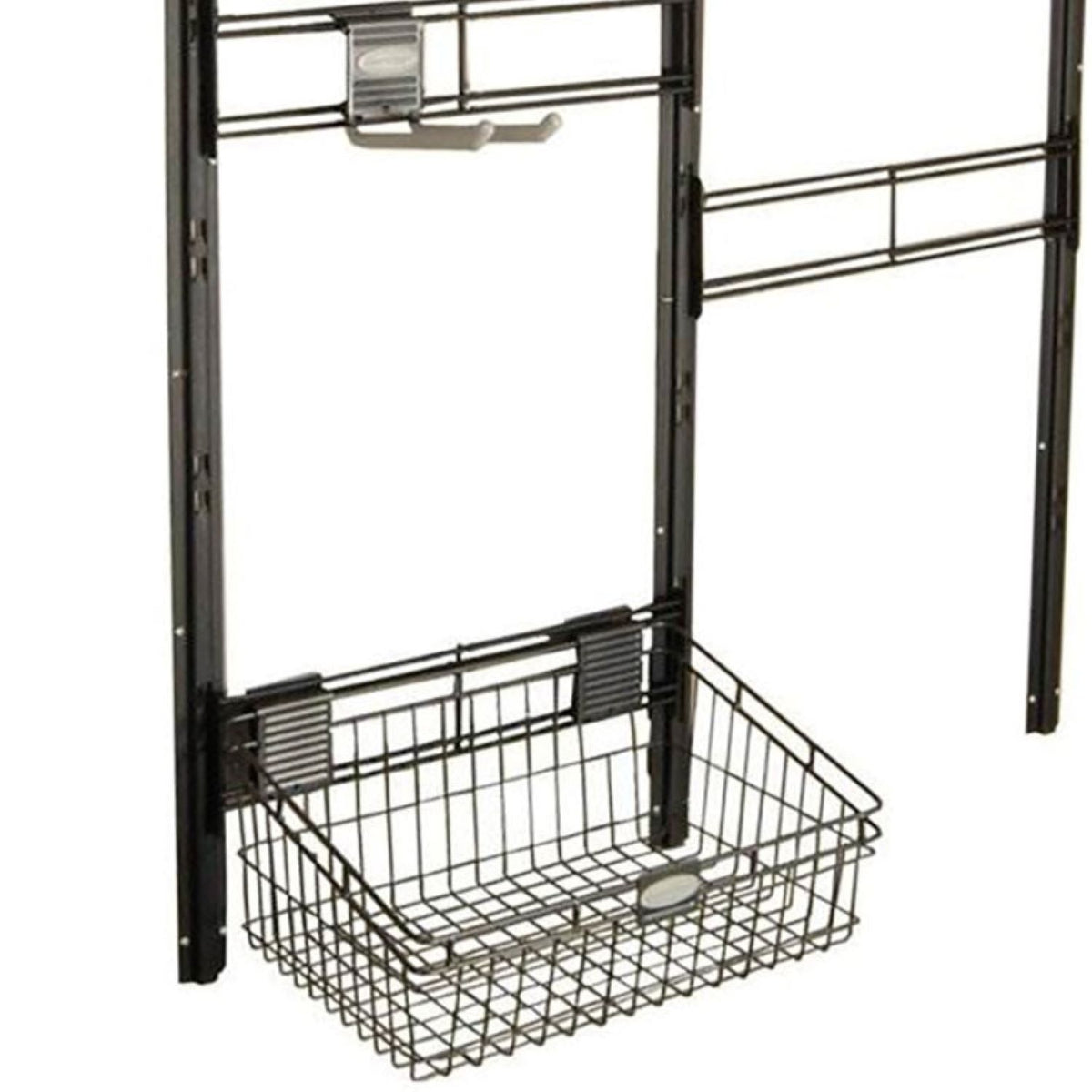 Suncast Storage Shed Garager Organizer Kit Bracket, Hooks, & Basket (Open Box)