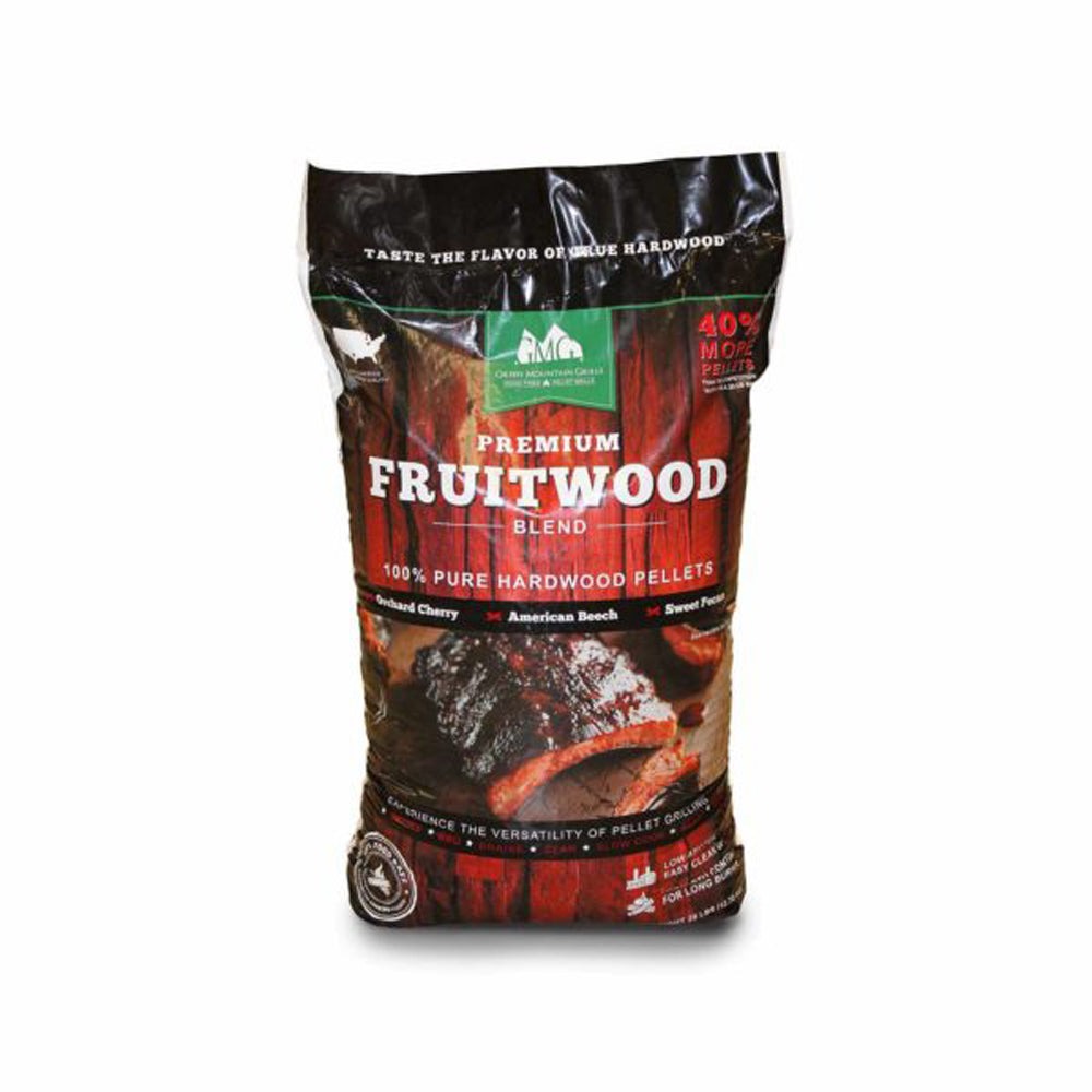 Green Mountain Grills Premium Texas & Fruitwood Hardwood Grill Cooking Pellets