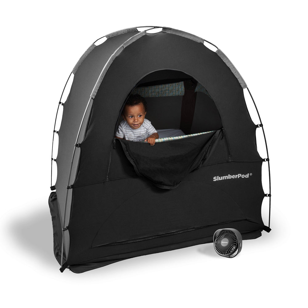 SlumberPod Privacy Canopy Nook Travel Sleep Space with Portable Fan for Toddlers - VMInnovations