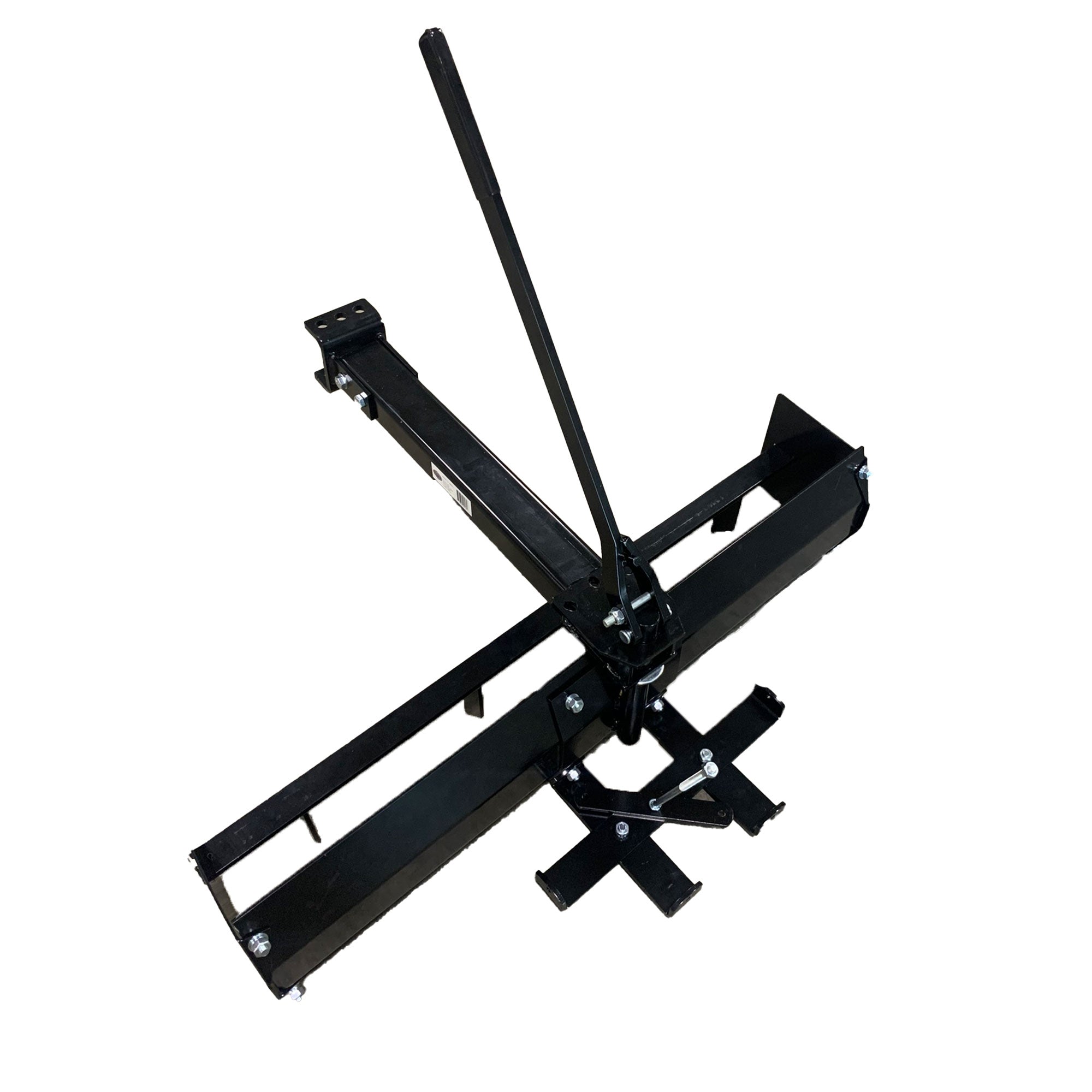 Field Tuff 38" Sleeve Hitch Tow Behind Scraper for Garden and Yard, Black (Used) - VMInnovations