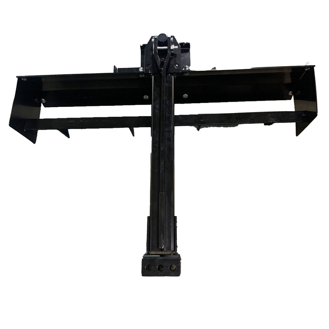 Field Tuff 38 Inch Sleeve Hitch Tow Behind Scraper for Garden and Yard, Black - VMInnovations