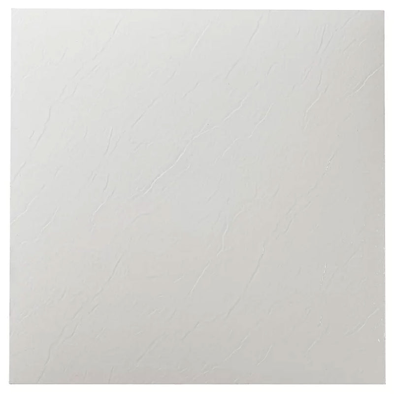Achim Nexus Peel & Stick Vinyl Floor Tile, Solid White, 20pk (For Parts)