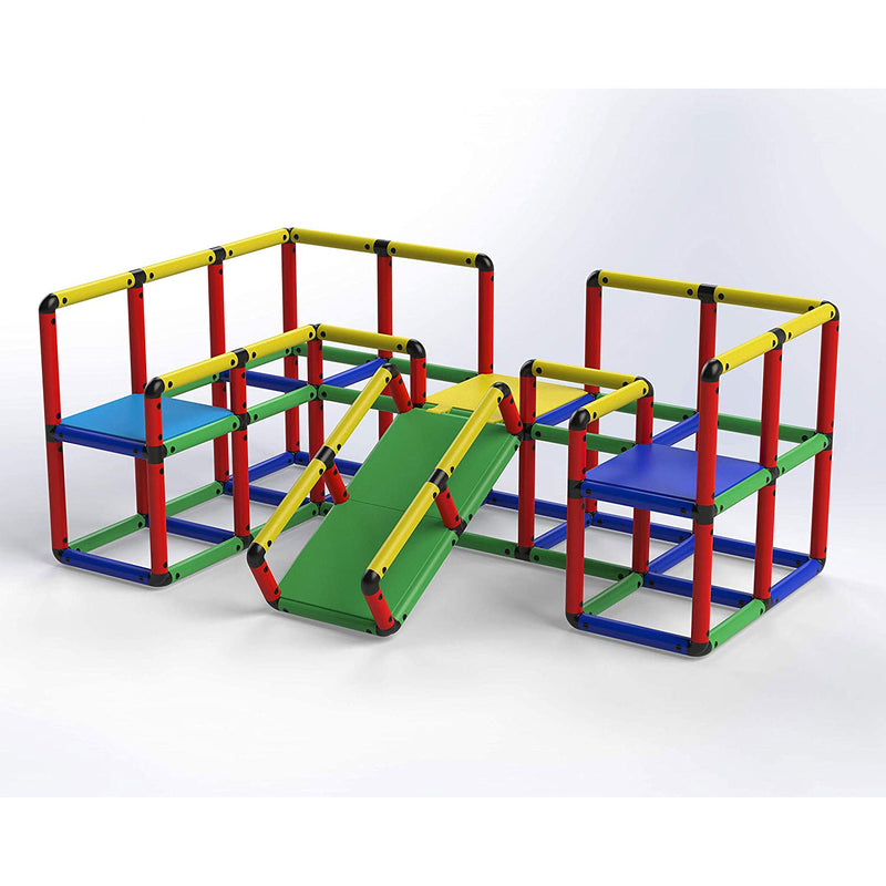 Funphix Jumbo Construction Kids Toy Set Jungle Gym Play Structure, 467 Piece