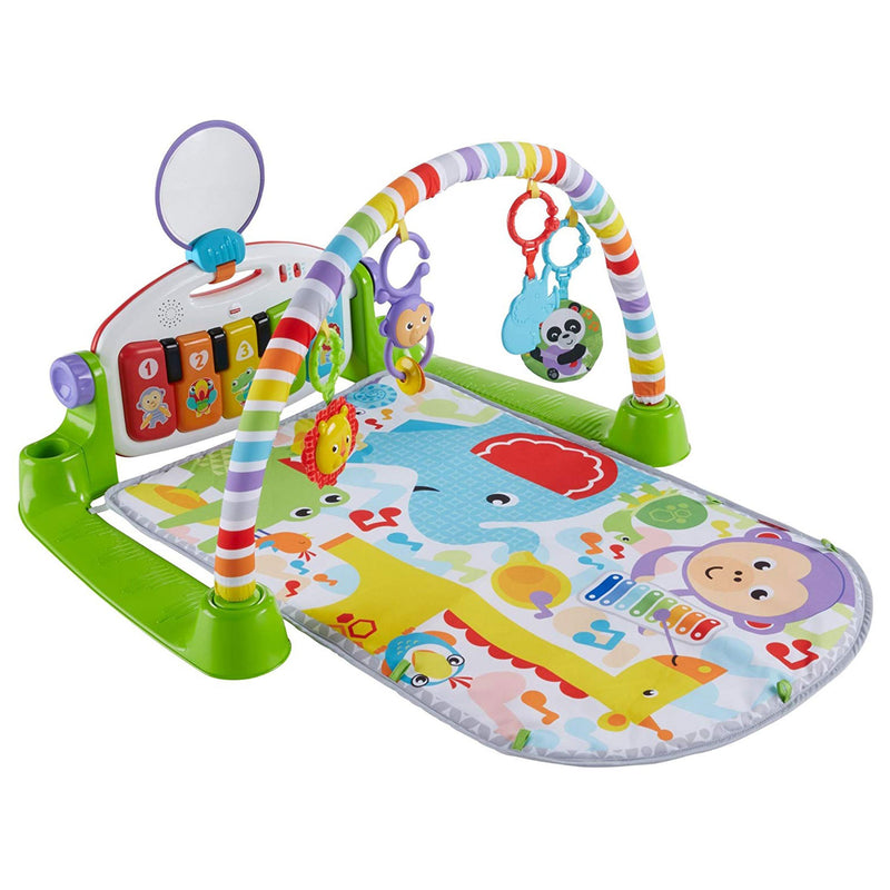 Fisher Price Kick & Play Piano Gym Play Mat with Toys & Piano Keys (Open Box)