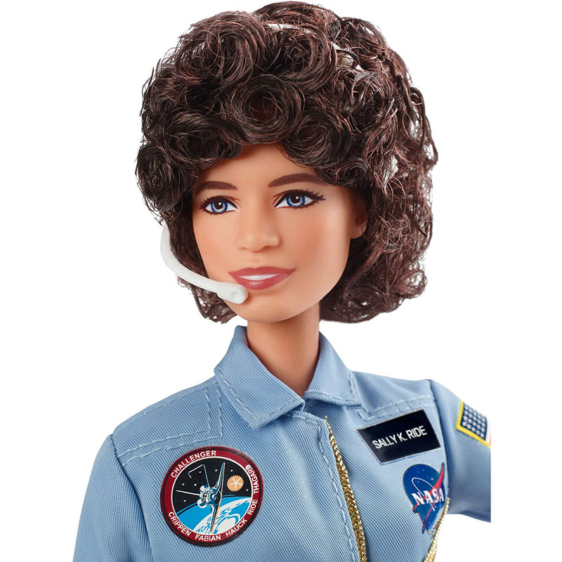 Barbie Inspiring Women Sally Ride Tribute Astronaut Doll with Full Flight Suit