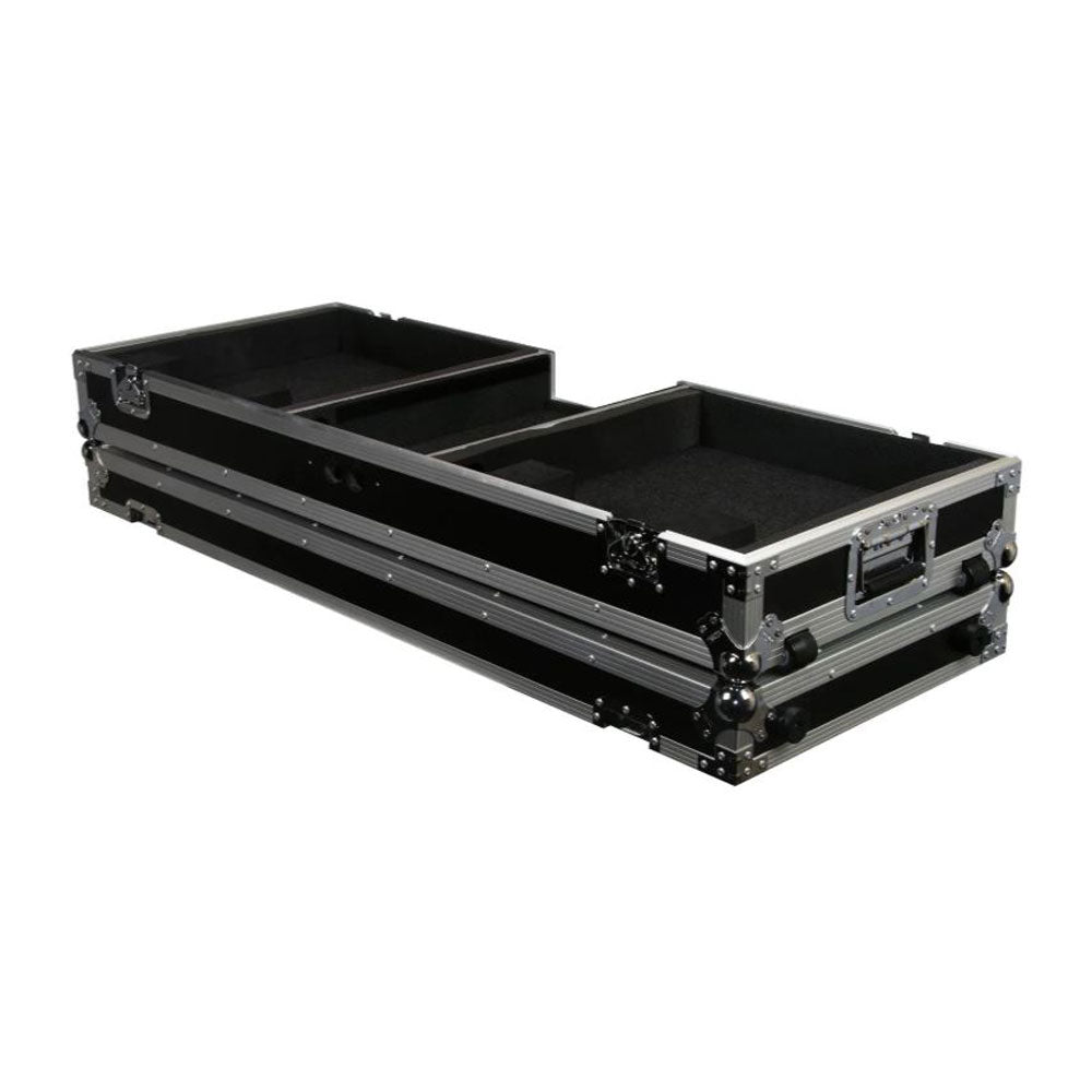 Odyssey 10 Inch Format DJ Mixer and 2 Standard Position Turntables Flight Case - VMInnovations