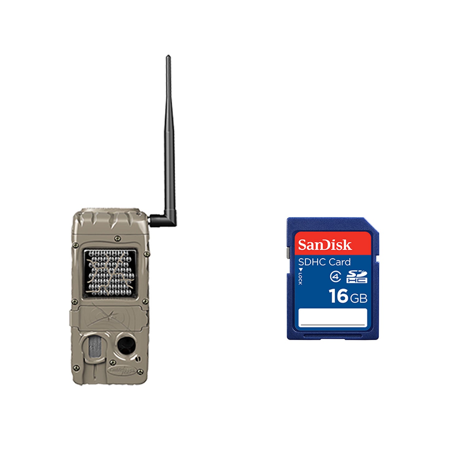 Cuddeback Power House Black Flash 20MP Deer Trail Camera + 16GB SD Memory Card - VMInnovations