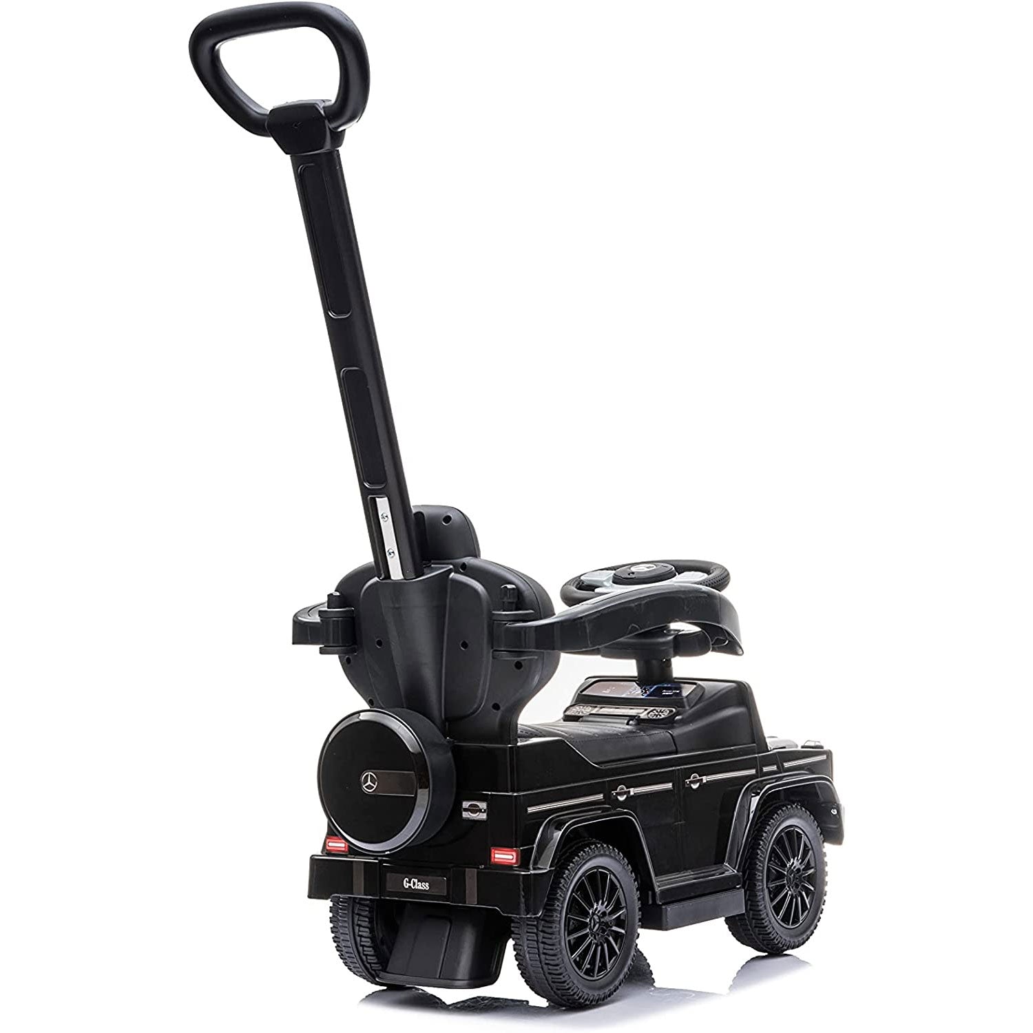 Best Ride On Cars Kids Outdoor Stroller Mercedes G-Wagon 3 in 1 Push Car (Used) - VMInnovations