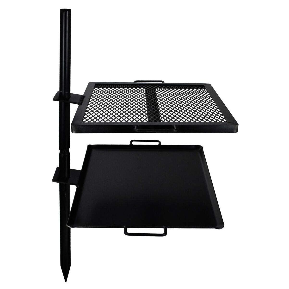 GameMaker Gravity Combo Open Fire Outdoor Camping Grill and Griddle (For Parts)