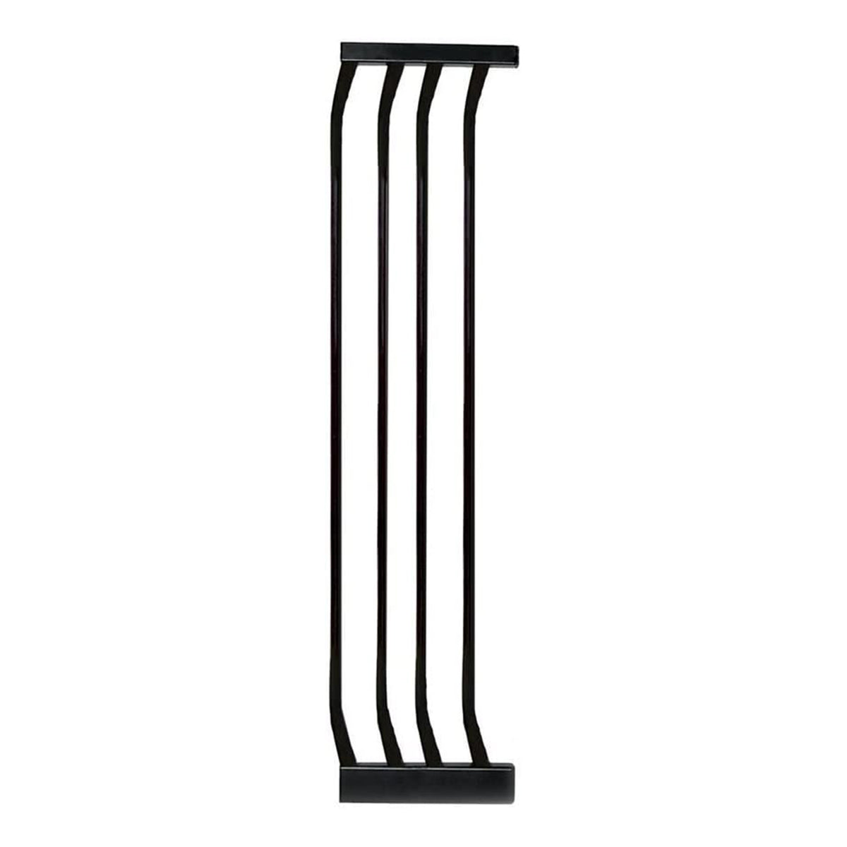 Bindaboo B1130 Pet Safety Gate 10.5 Inch Steel Gate Extension, Black, Set of 1 - VMInnovations
