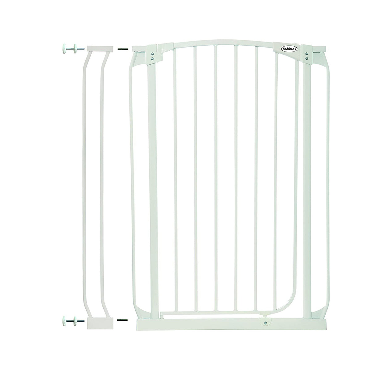 Bindaboo B1105 Baby Pet Safety Gate 3.5 Inch Gate Extension, White, Set of 1 - VMInnovations