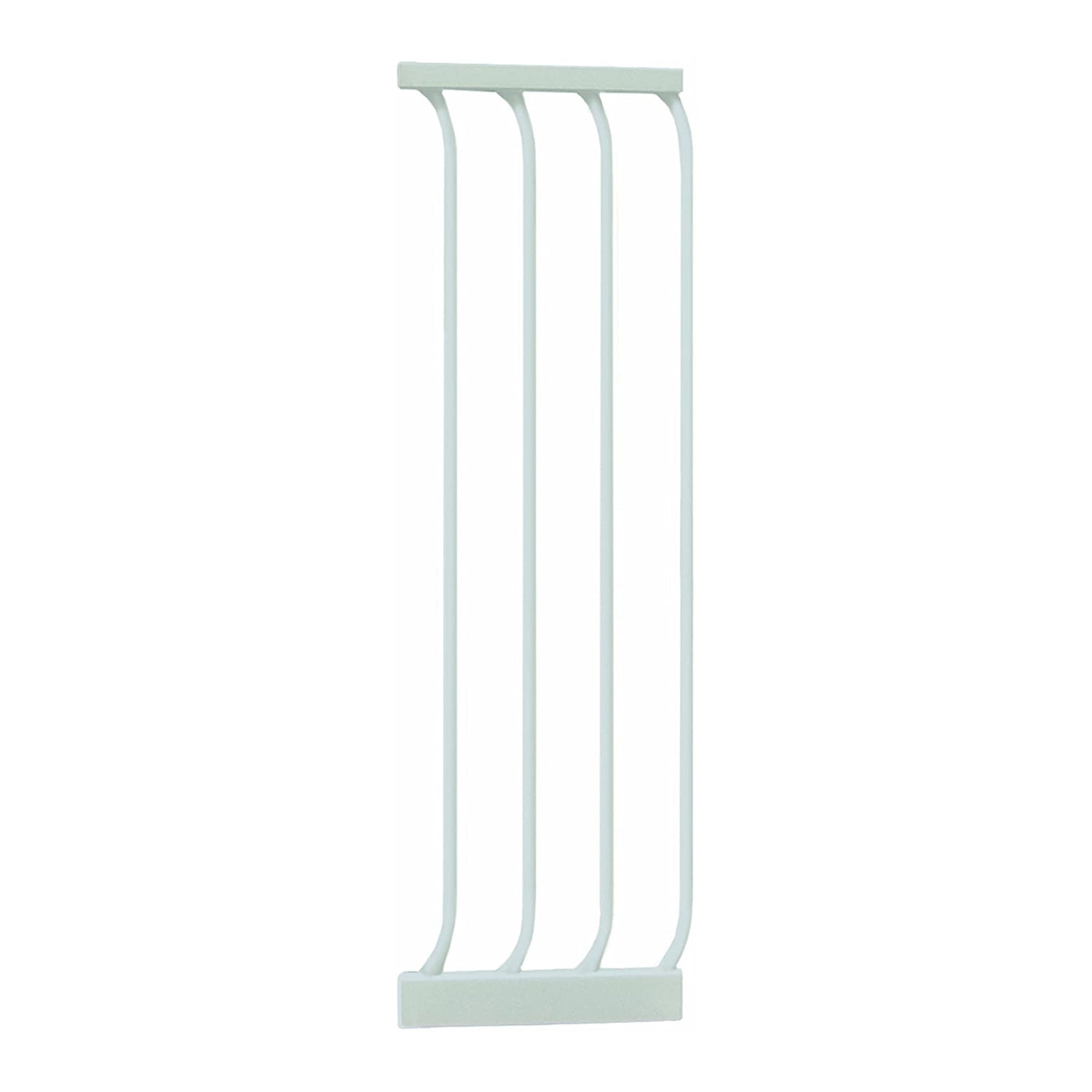 Bindaboo B1109 Pet Safety Gate 10.5 Inch Steel Gate Extension, White, Set of 1 - VMInnovations