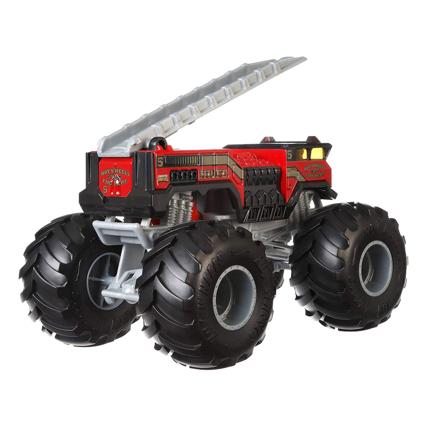 Hot Wheels Toddler Kids 5 Alarm Large Scale Monster Fire Truck Toy Ages 3 and Up