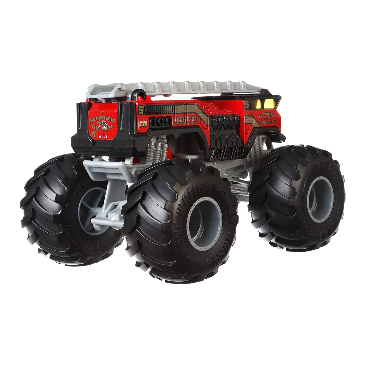 Hot Wheels Toddler Kids 5 Alarm Large Scale Monster Fire Truck Toy Ages 3 and Up