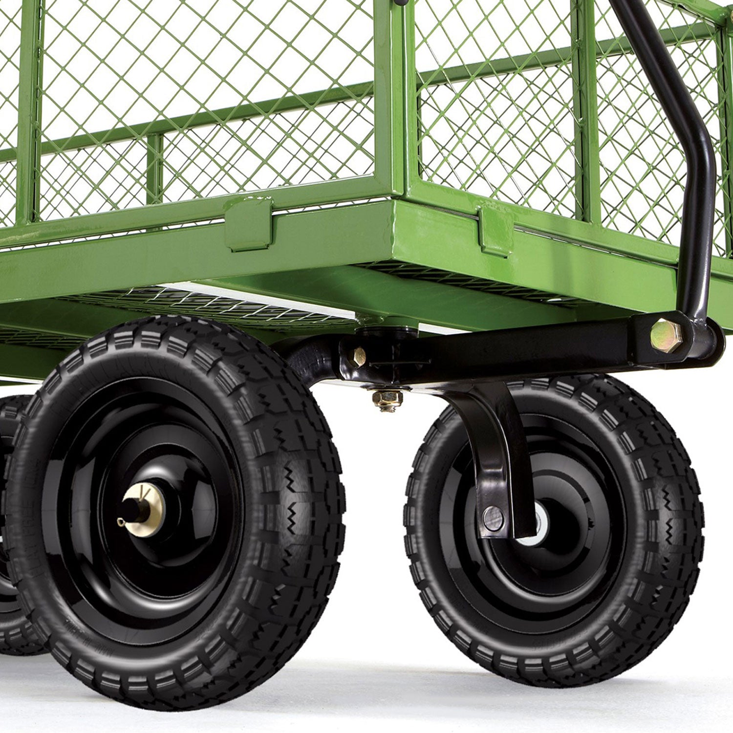 Gorilla Carts GCT-10NF 10 Inch No Flat Replacement Tire for Utility Cart, 2 Pack - VMInnovations