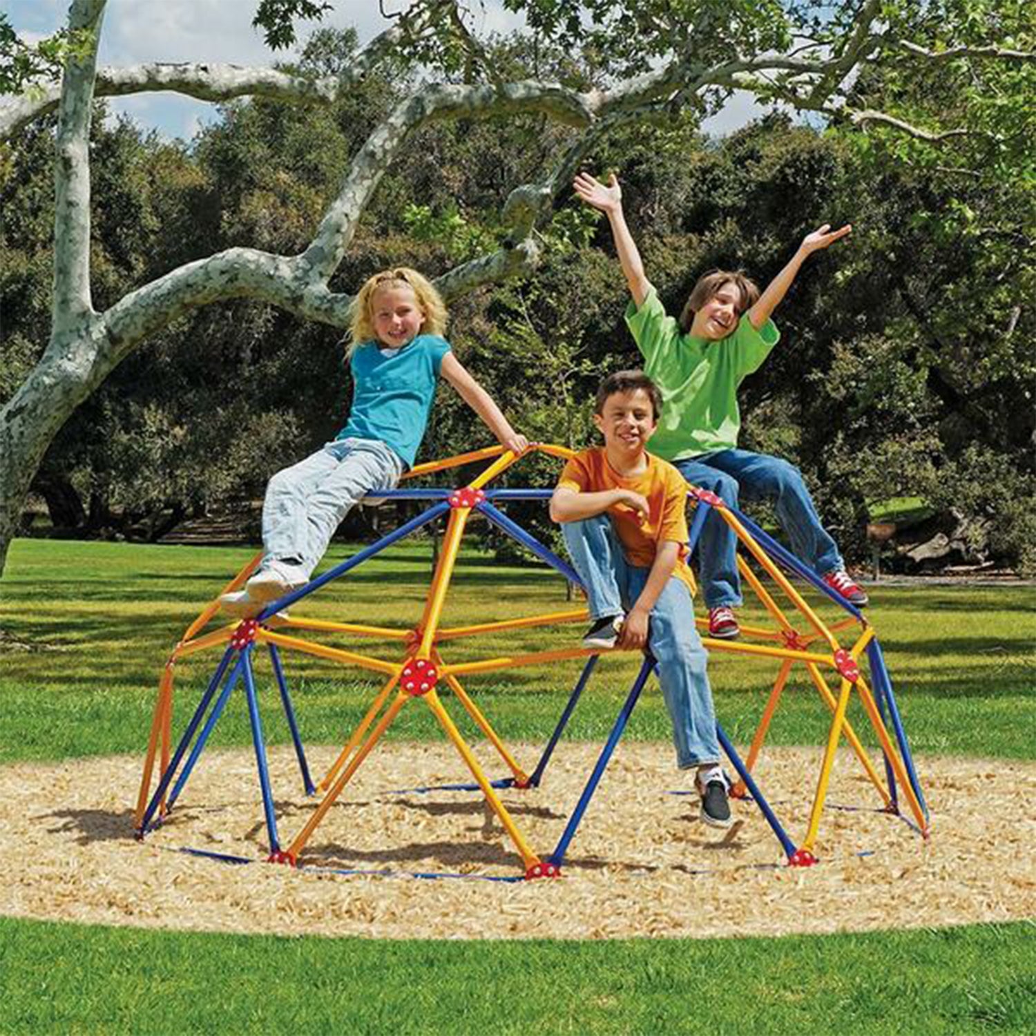 Impex Fitness GD-810 Geodescent Space Dome Play Set, Ages 3 to 10 (Open Box) - VMInnovations