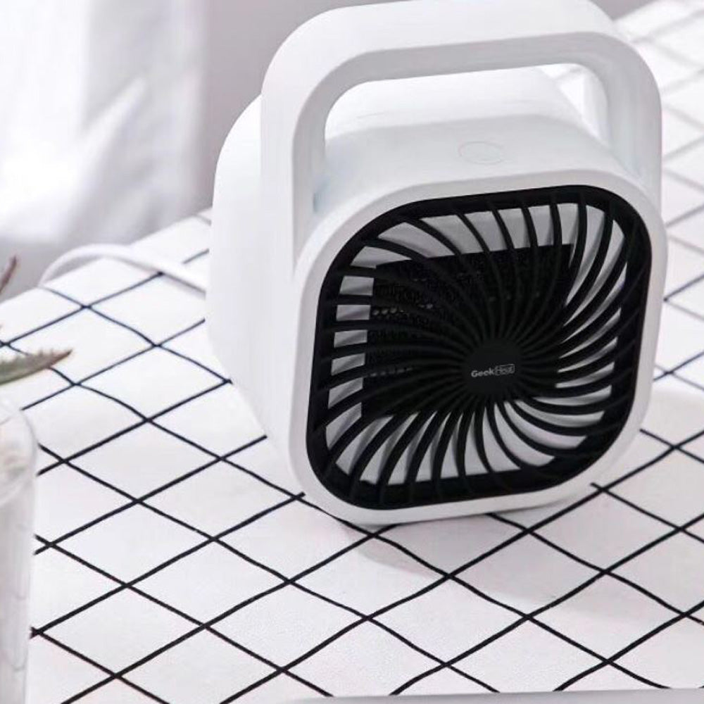 Geek Heat 500 Watt Mini Personal Portable Ceramic Fan Space Heater (Open Box)