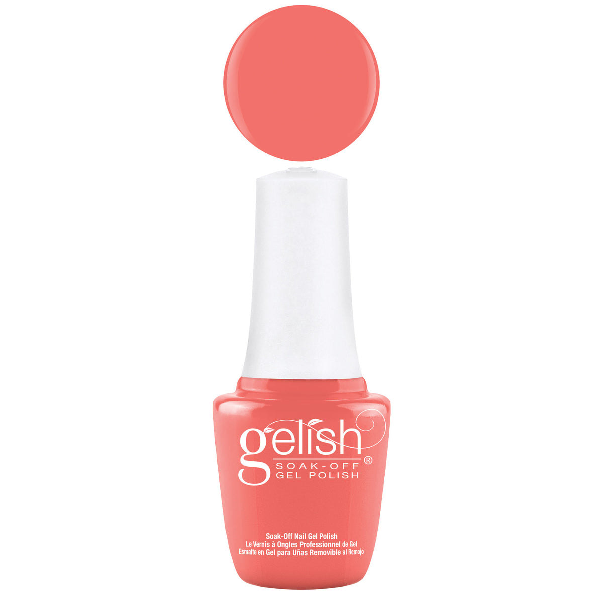 Gelish Sunrise 9 mL Soak Off Shimmering Gel Nail Polish Set & Basix Care Kit