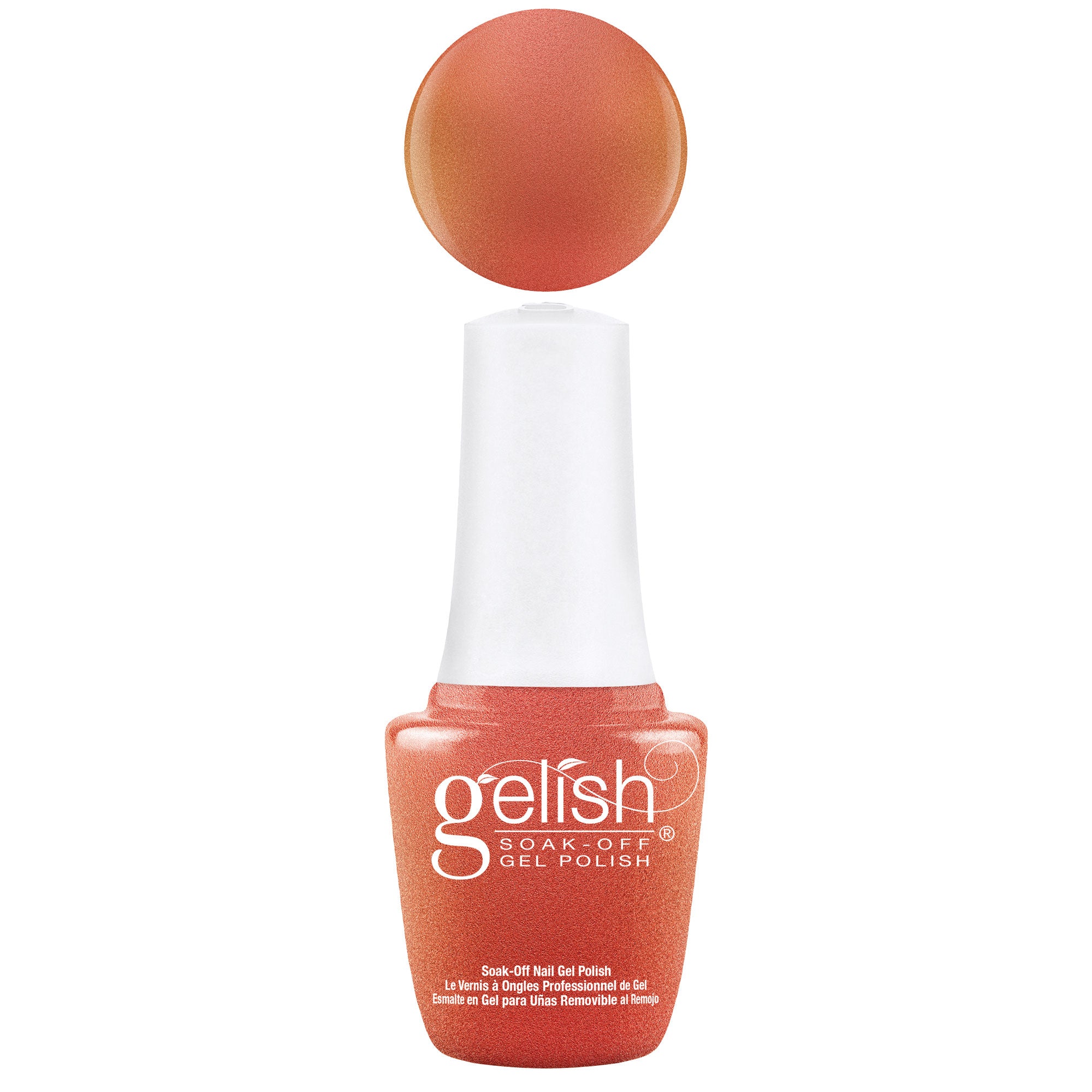 Gelish Sunrise 9 mL Soak Off Shimmering Gel Nail Polish Set & Basix Care Kit - VMInnovations